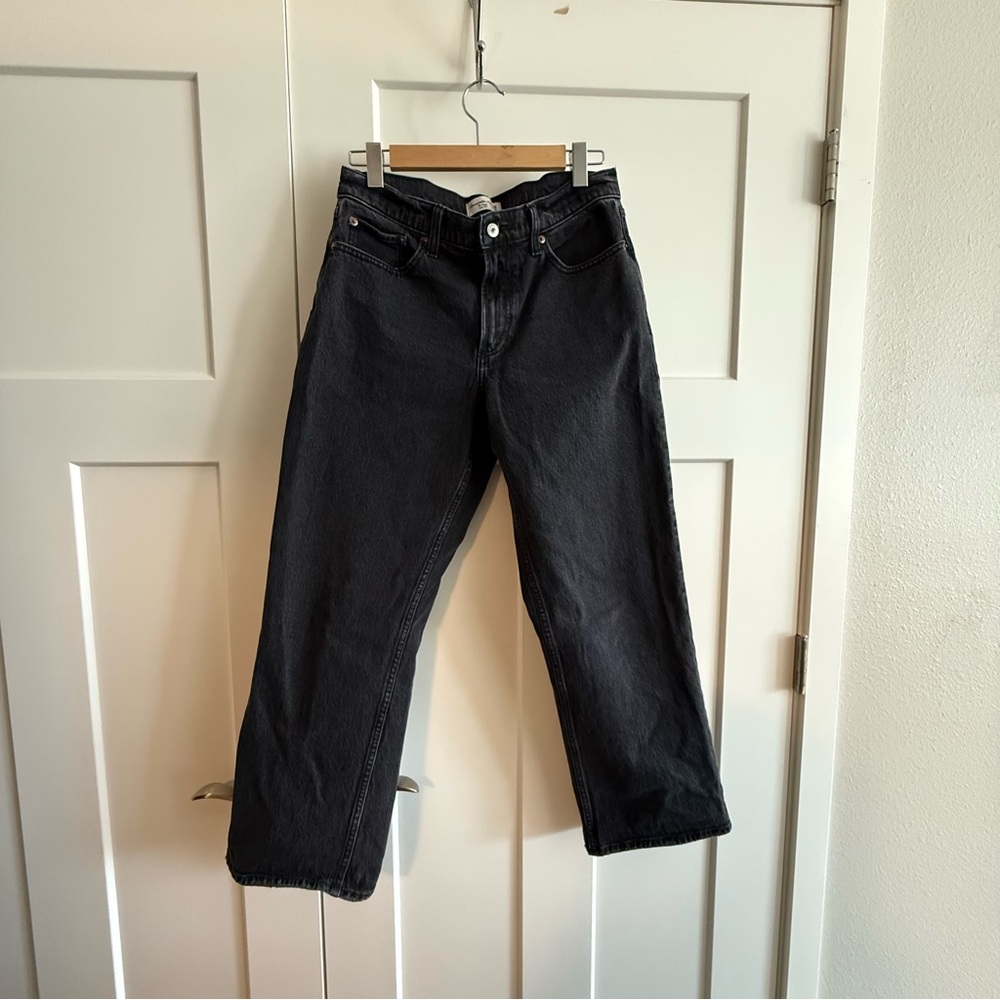 Abercrombie and Fitch curve love Baggy low rise